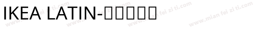 IKEA LATIN字体转换